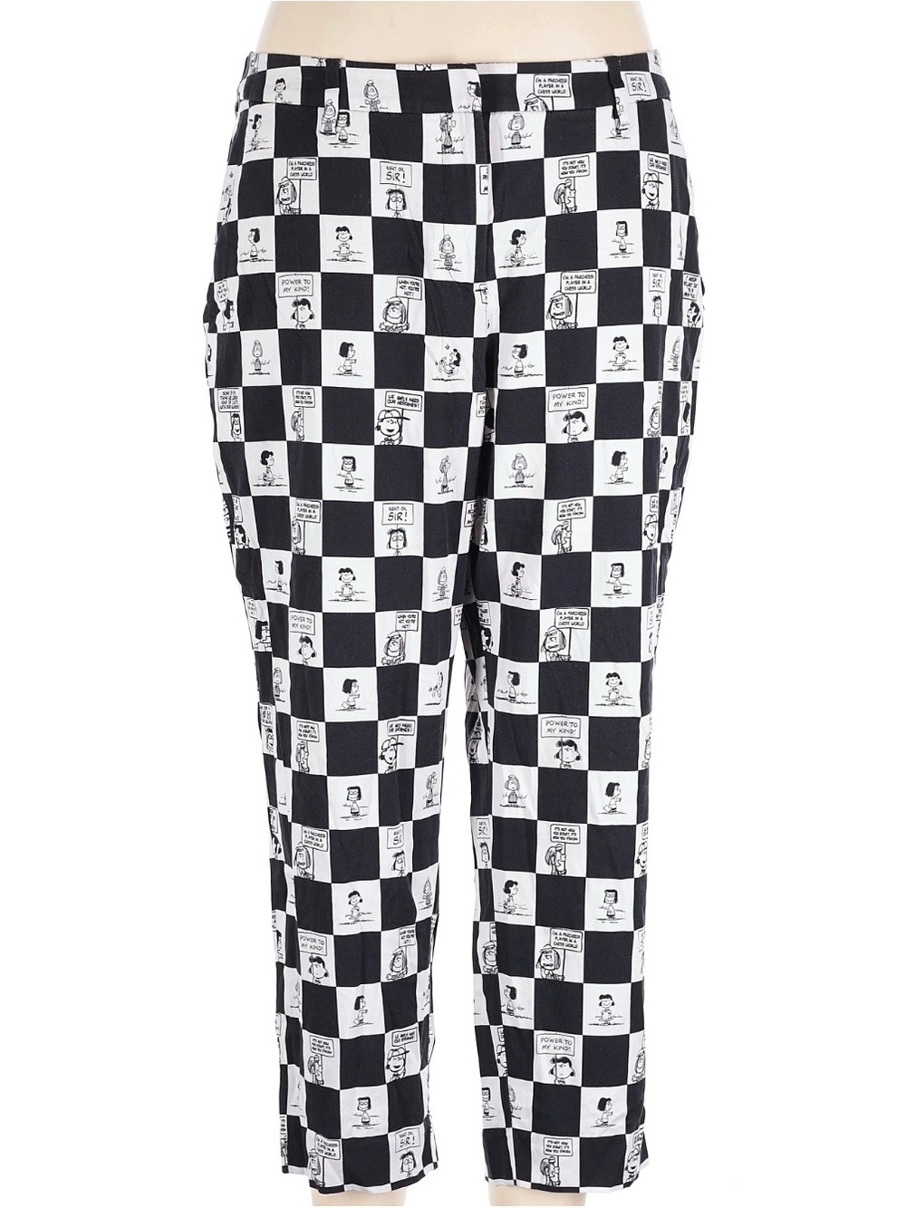 Peanuts x Wildfang Empower Slim Crop Pants